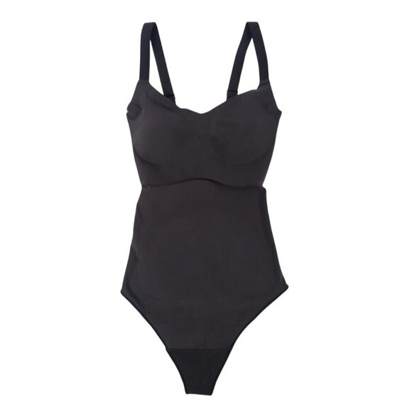 Maidenform Black Shaping Bodysuit With Adjustable Straps & Underwire Support - S - Picture 1 of 6